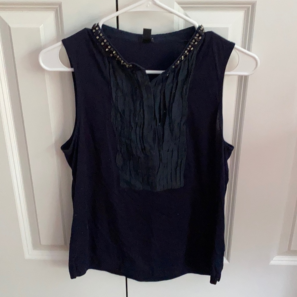 JCrew sleeveless blouse